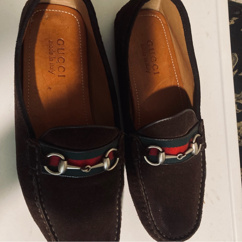 Gucci Jordaan Horsbit loafers men brand new size 10 US